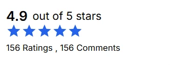 Base summary widget showing star rating and review count